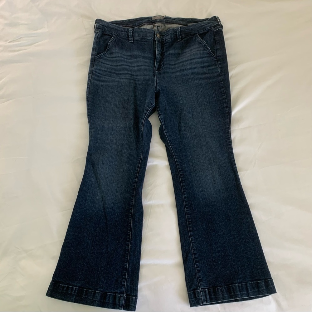 Torrid Blue Wide Leg Jeans